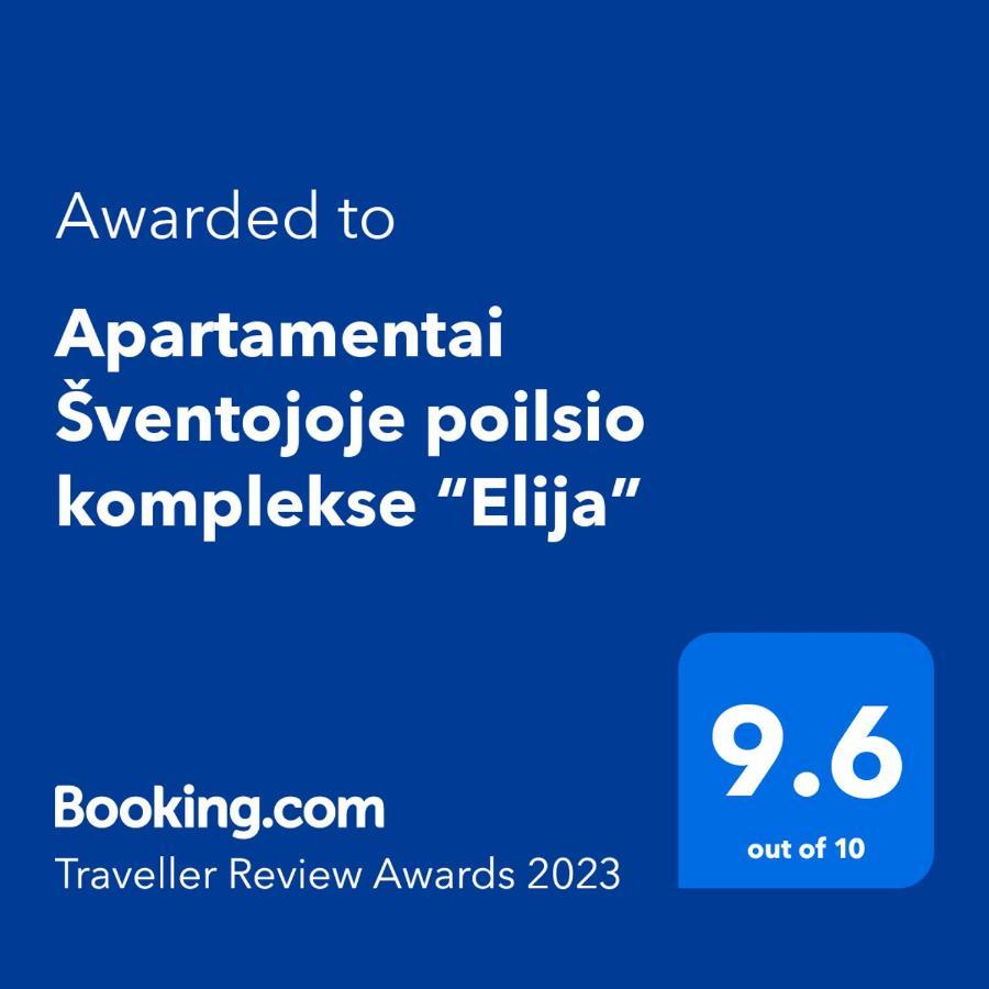 Apartamentai Sventojoje Poilsio Komplekse “Elija” Palanga Exterior foto